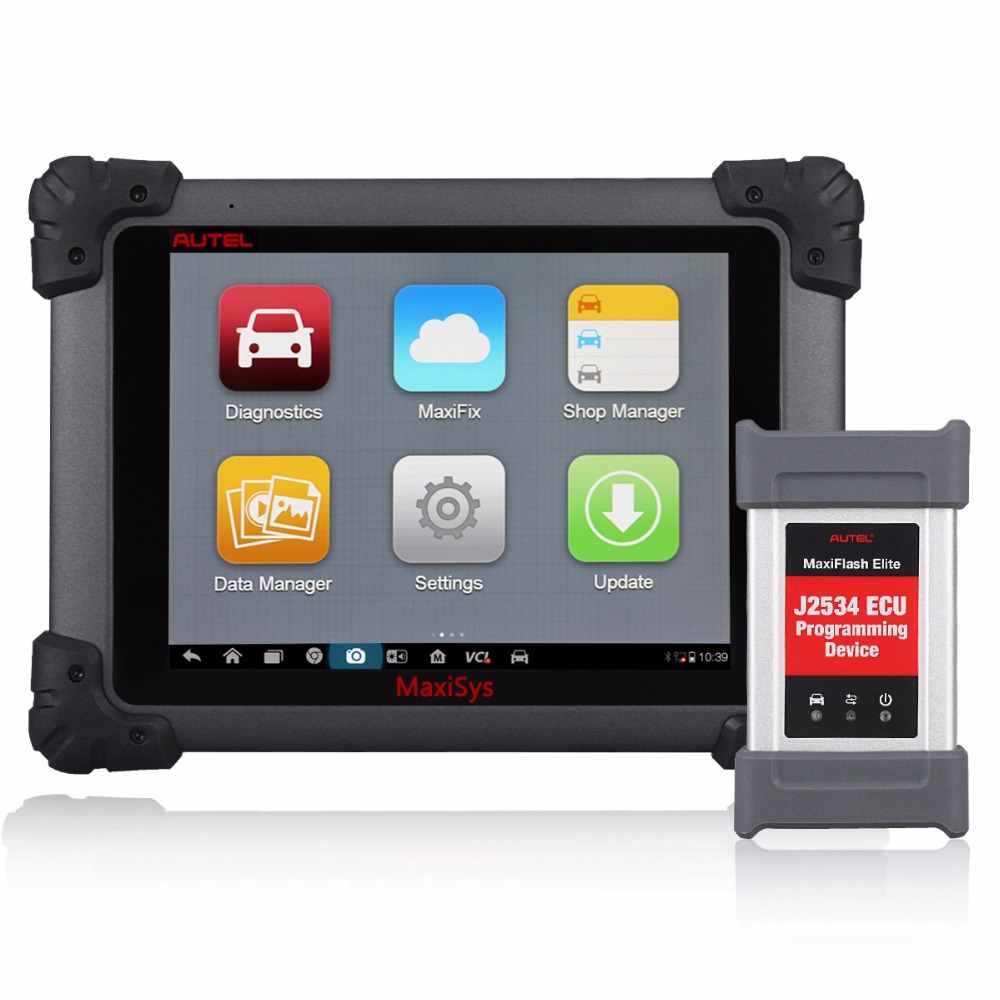 Оригинальный Autel Maxisys pro ms908p с j2534 maxiflash elite полная система мульти ЭБУ транспортного средства программирования диагностический сканер