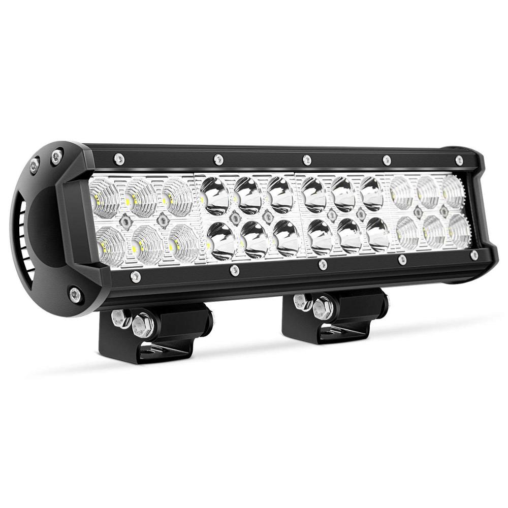 Горячая продажа 12В 24В вход комбинированный луч авто LED свет бар 72 Вт для трактора грузовика