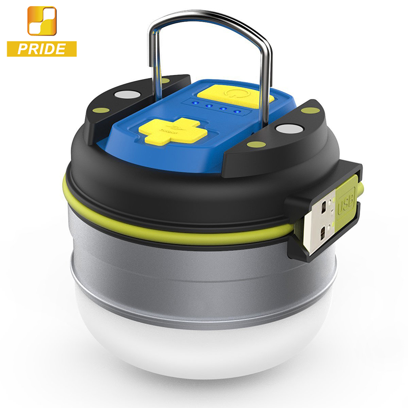 3000mAh power bank 3 lighting modes with magnetic base LED Tent Light