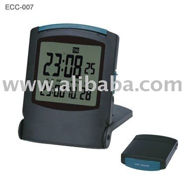 LCD Travel Alarm Clock with Digital Calendar