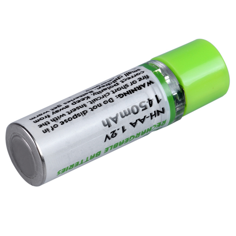 DIY USB AA батарея, Ni-MH 1450mAh перезаряжаемая aa батарея поставщик