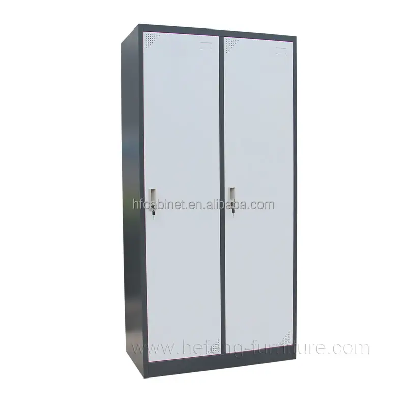 Designer Locker Luoyang Hefeng 2 Door Clothing Steel Locker
