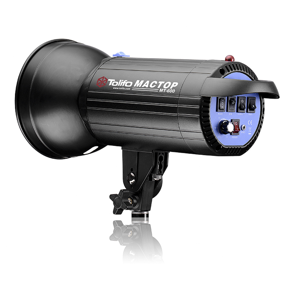 Tolifo MT-600 5600K беспроводной триггер вспышка прожектор лучшая студийная вспышка освещение видео фотографическое оборудование