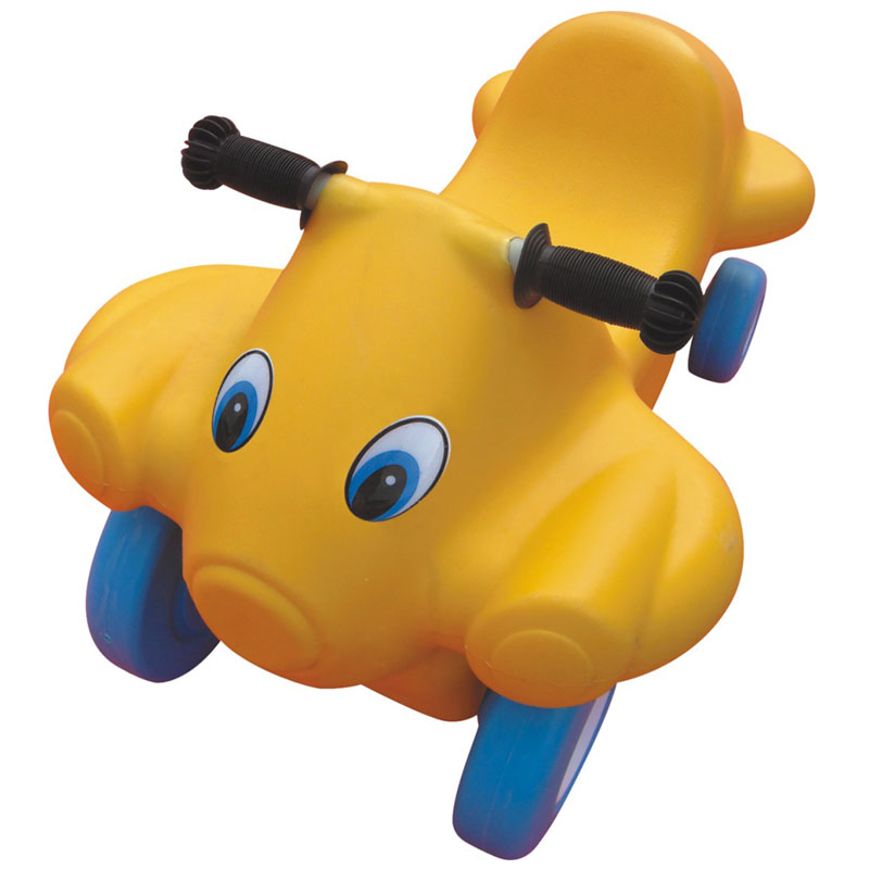 Kids Rocking Horse on Wheels Infant Ride on Animal Toy