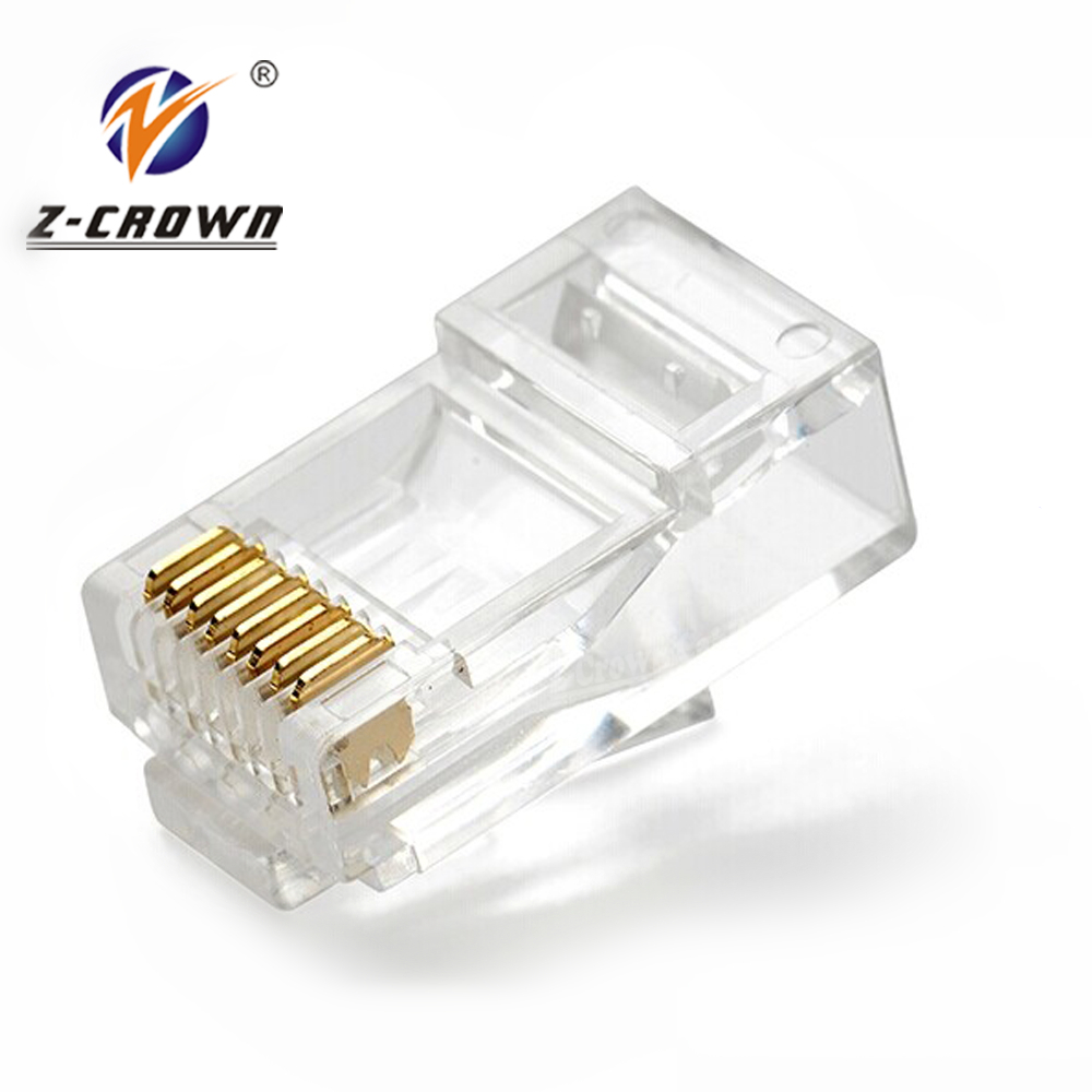 Shenzhen Ethernet 8P8C позолоченный UTP RJ45 разъем