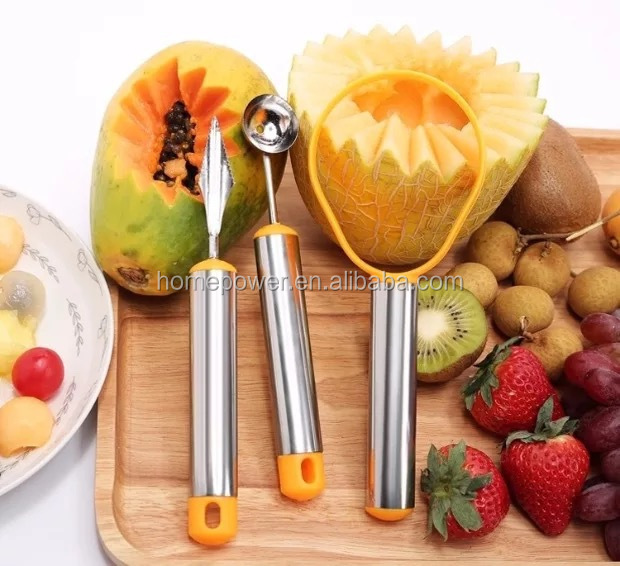 Арбуз Slicer Дыня Баллер. Нож для резки фруктов, резак, Овощечистка,