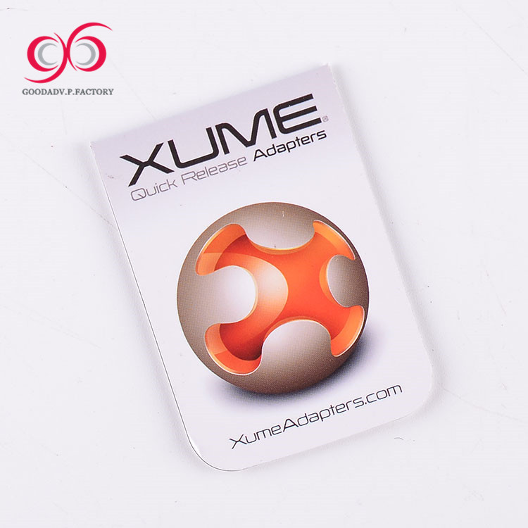 Guangzhou factory supply custom shape and printing magnetic bookmark paper clips