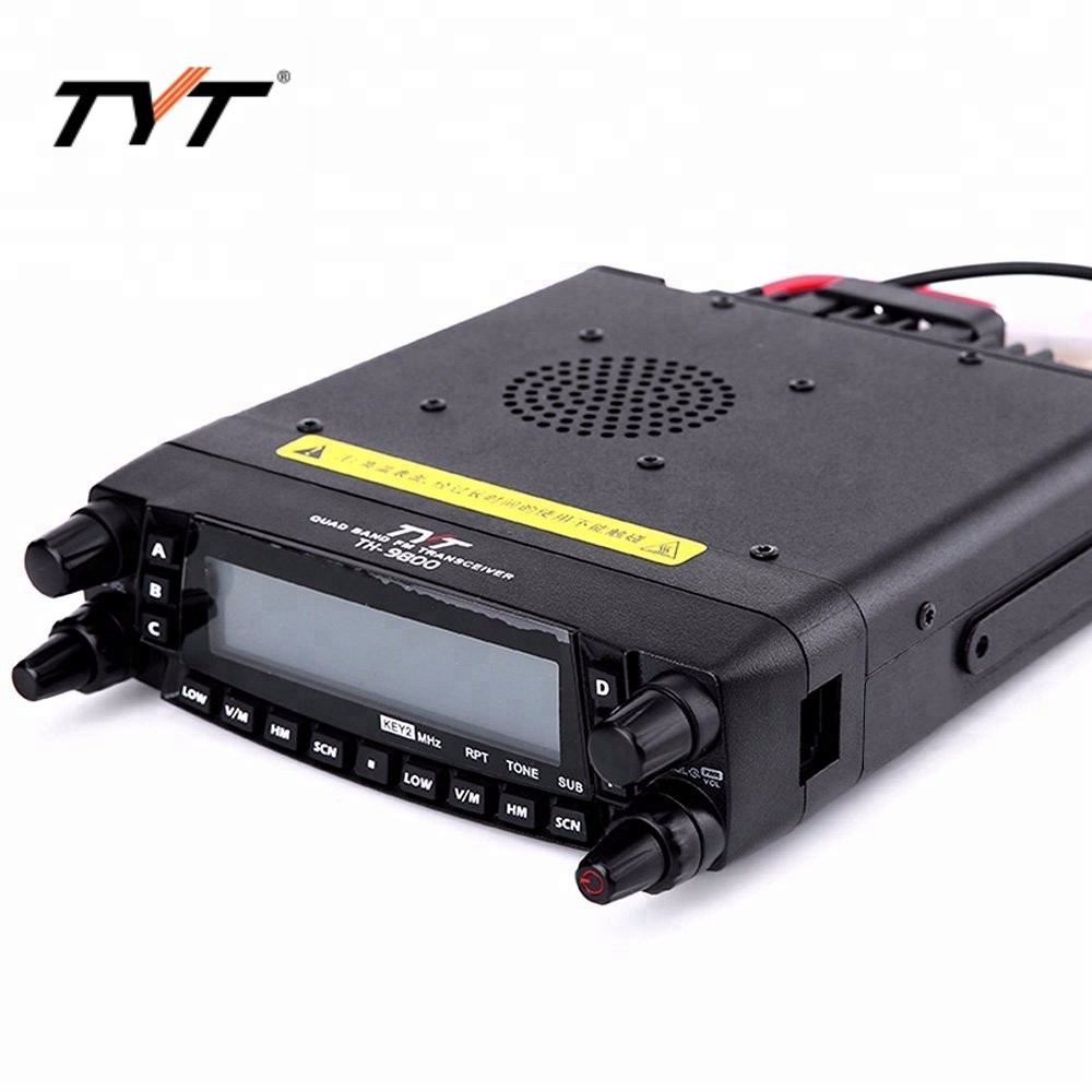 TYT TH-9800 like Yaesu FT8900 29/50/144/430Mhz FM Quad band walkie talkie quad band mobile radio walkie talks100 mile