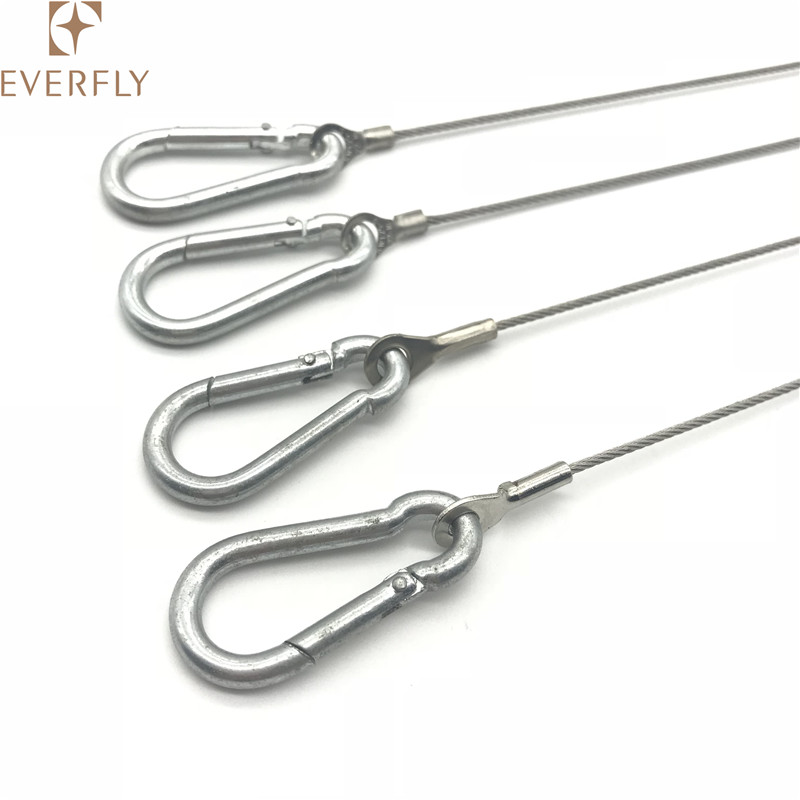 Оптовая продажа из нержавеющей стали wirerope слинг с крюком