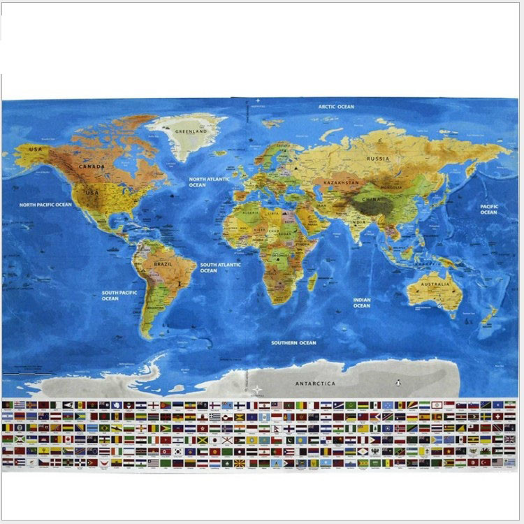 2019 travel small scratch ocean map travel tracker world map