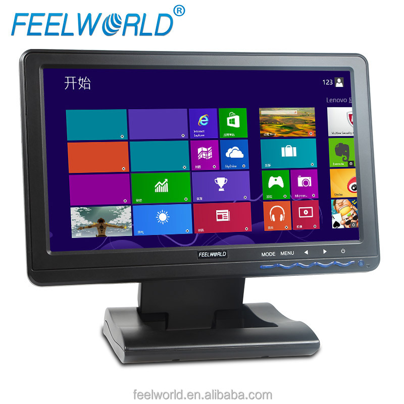 10,1 дюймовый емкостный мультитач cctv тестер монитор Feelworld с HDMi VGA FW-101CT