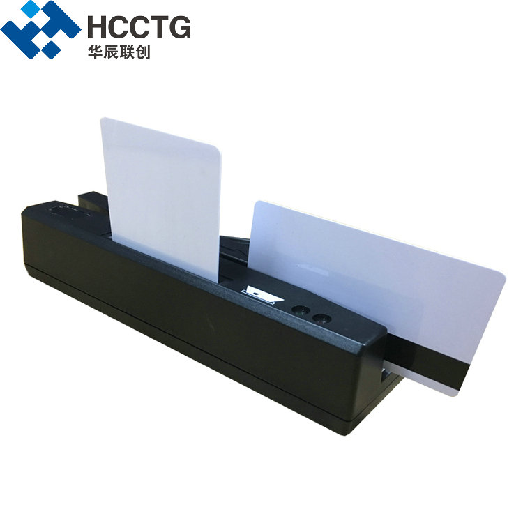 USB Все в одном Track 1/2/3 Магнитный Rfid кард-ридер/чтения для MSR & IC (chips On Board) Psam карты HCC-110