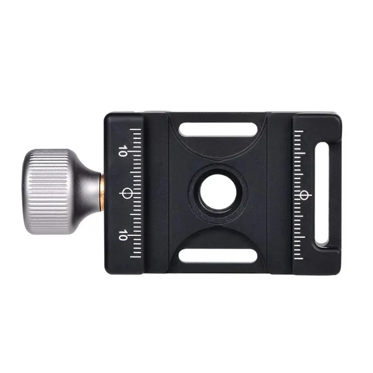 DC-38 QR Clamp 1/4" Adapter & Level A-S Compatible for Tripod Head Quick Release camera mountSystem