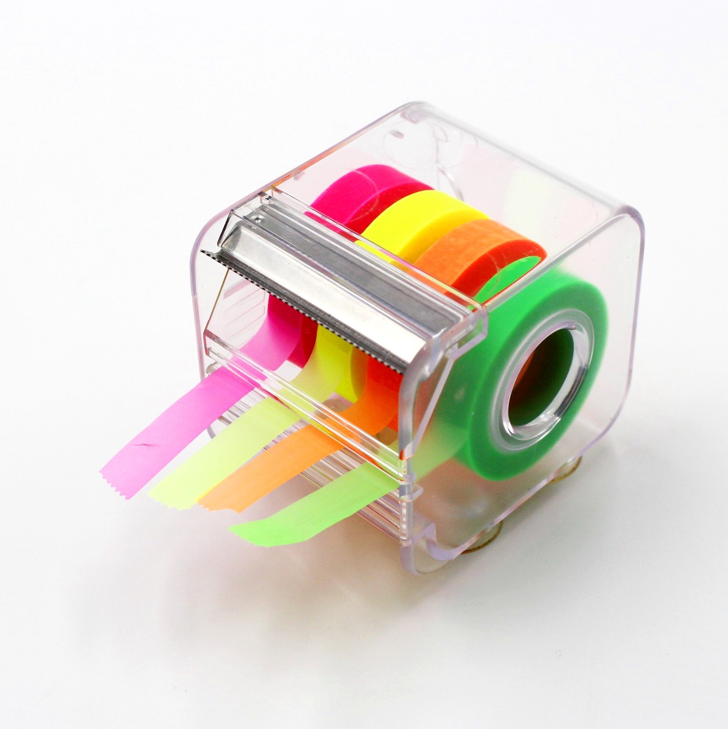 Office Stationery Type OPP Fluo Sticky Tape with Neon Tab Function