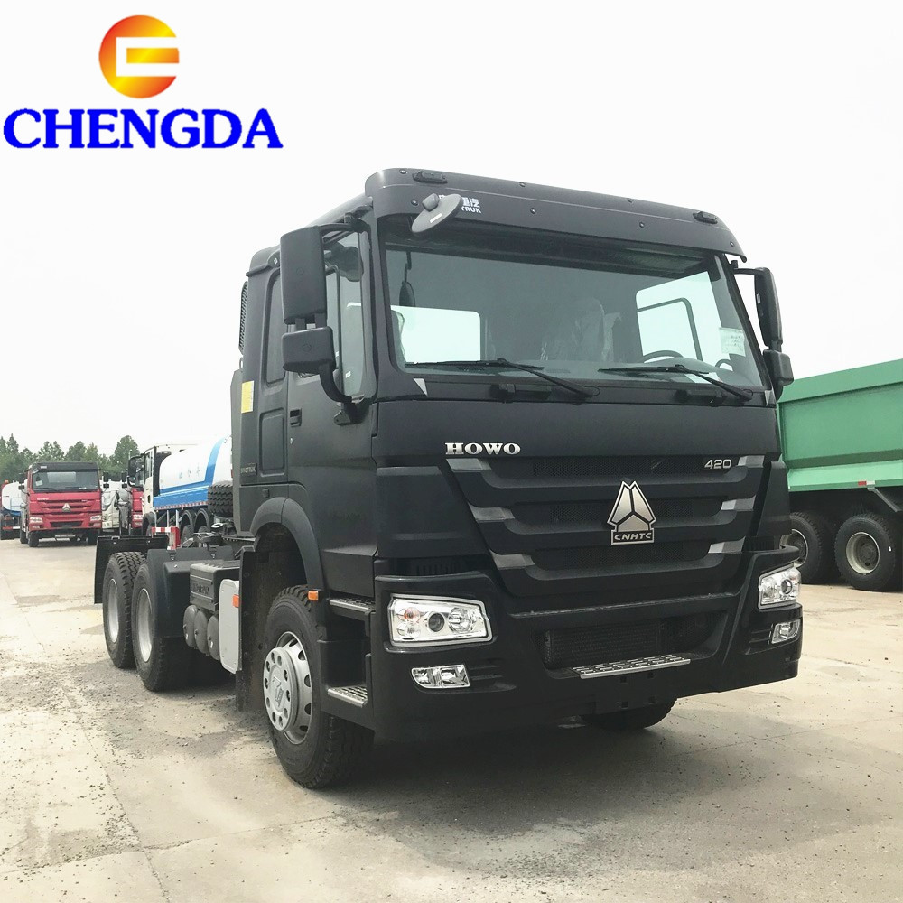 Низкая цена 371hp 420hp б/у тракторные блоки SINOTRUK HOWO 6x4 на продажу