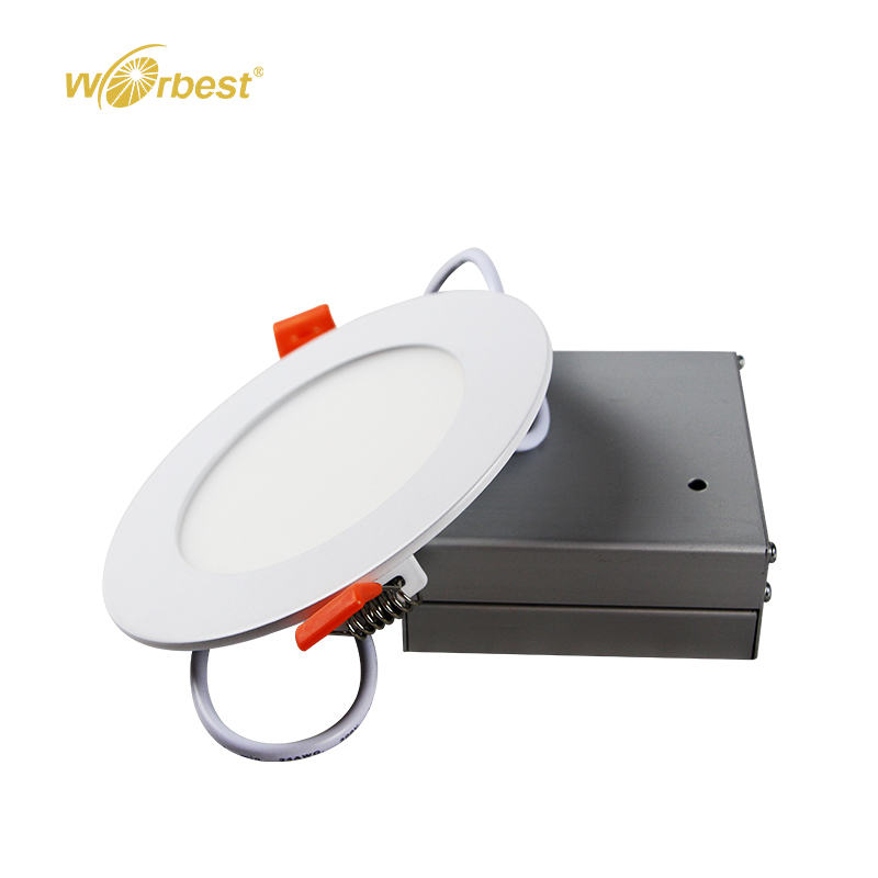 Worbest ETL/cETL/ES/Energy Star dimmable 10 Вт Влагостойкий 4 дюймов ETL тонкий светодиодный встраиваемый потолочный светильник