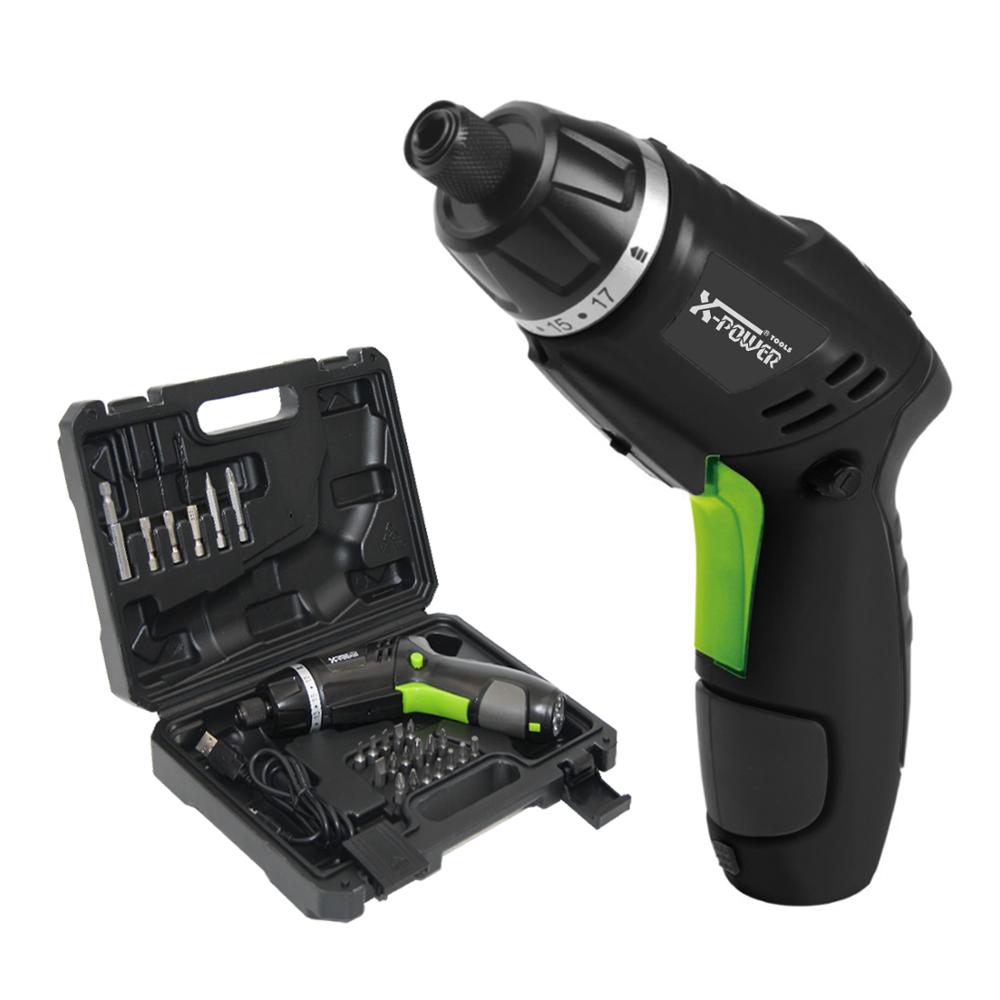 KCS615CL-C24PCS 3,6 V литиевая аккумуляторная отвертка с USB-зарядкой