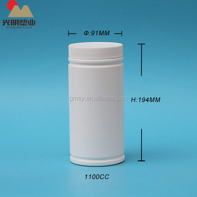 Пластмассовая прозрачная банка HDPE All Size Healthy Care