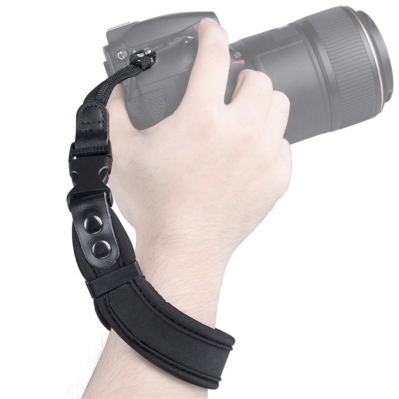 Universal Neoprene Camera Wrist Strap Heavy Duty Safety Hand Strap for DSLR / SLR Cameras