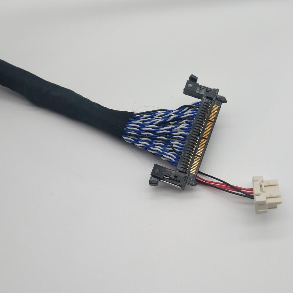 Сделанный на заказ 30pin 41pin 51pin LVDS кабель для экрана