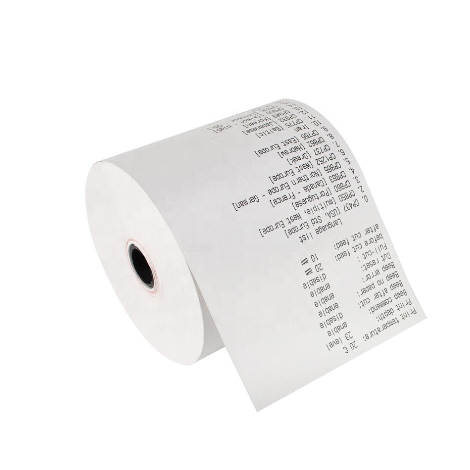Free Sample Termo Rollos De Papel Termicos 80mm Printer Cash Register Thermal Paper Rolls 80x80