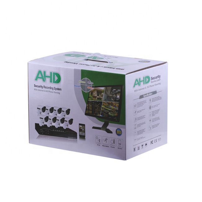 Фабрика высокого качества 8ch 720p H.264 cctv камера комплект cctv dvr комплект для домашней безопасности cctv системы.