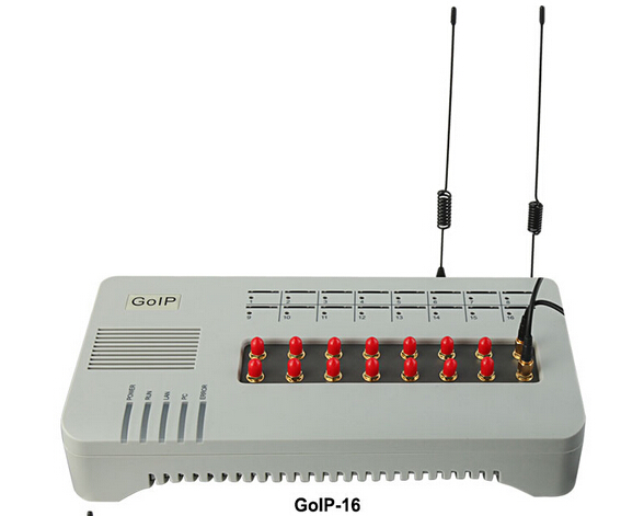 16 портов 16 sim GOIP-16 диапазона квада GSM VOIP шлюз для 16ти-канального видеорегистратора GOIP изменить IMEI поддержка sim банк, IP телефон адаптер
