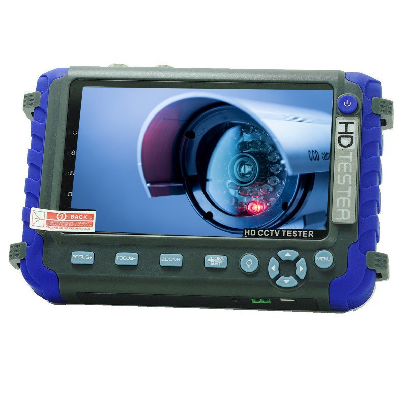 Профессиональный инструмент для тестирования CCTV 5 дюймов TFT LCD 5MP AHD TVI 4MP 3MP CVI CVBS CCTV камера тестер монитор Поддержка PTZ UTP