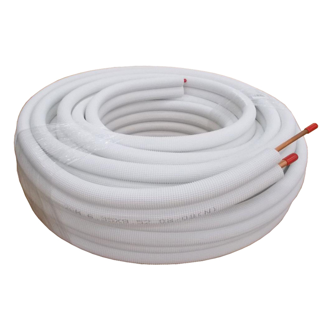 High Quality Air Conditioner Insulated Refrigeration Twin Copper Tube
