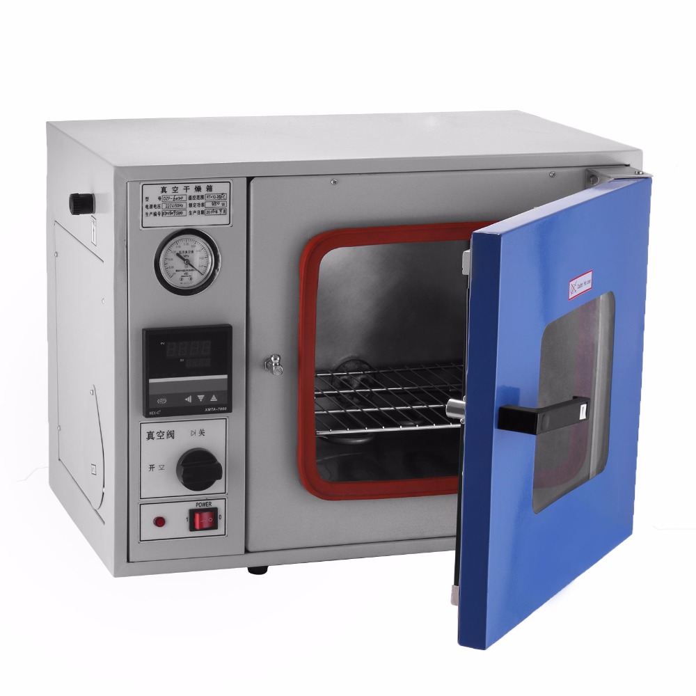 Вакуумная печь 0,9 Cu Ft 23L, сушильная печь с 9 до 480 дегазацией, уровень вакуума: 133 па (1 мм рт. Ст.), сушильная Стерильная печь
