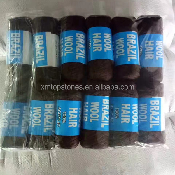 Горячая Распродажа 70G Бразилия из шерсти пряжа для плетения для поставленный Африканскому рынку