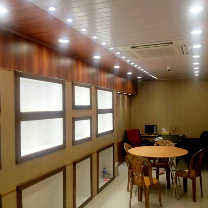 plastic raw material pvc wall panel for Colombia market
