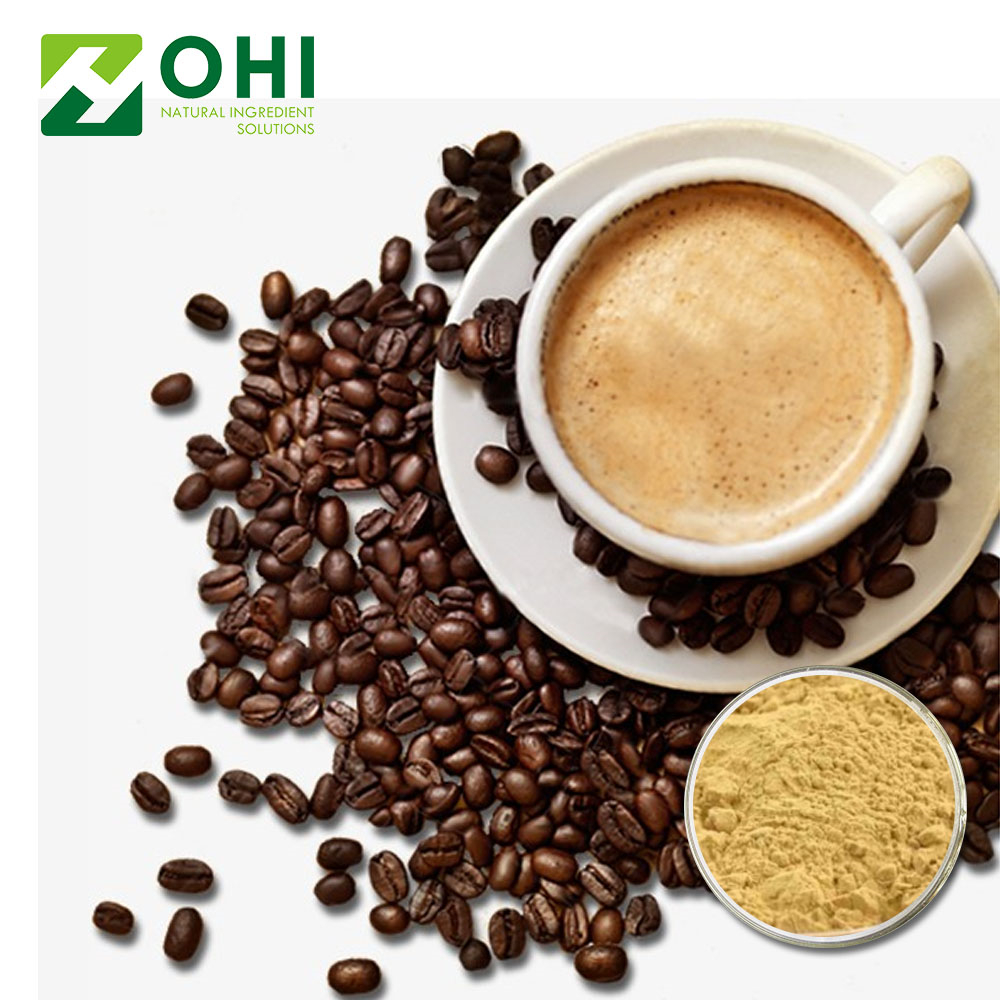 Private Label бесплатный образец Халяль оптом хлорогенная кислота водорастворимые органические зеленый кофе экстракт фасоли порошок