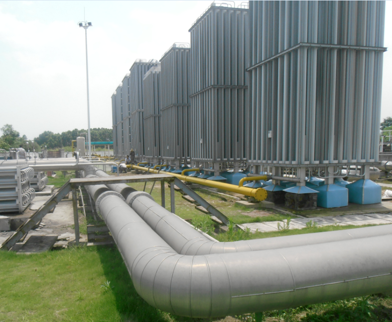 Lar/Lin/Lox/LCO2/LNG высокое давление испаритель атмосферного воздуха жидкость газовый испаритель
