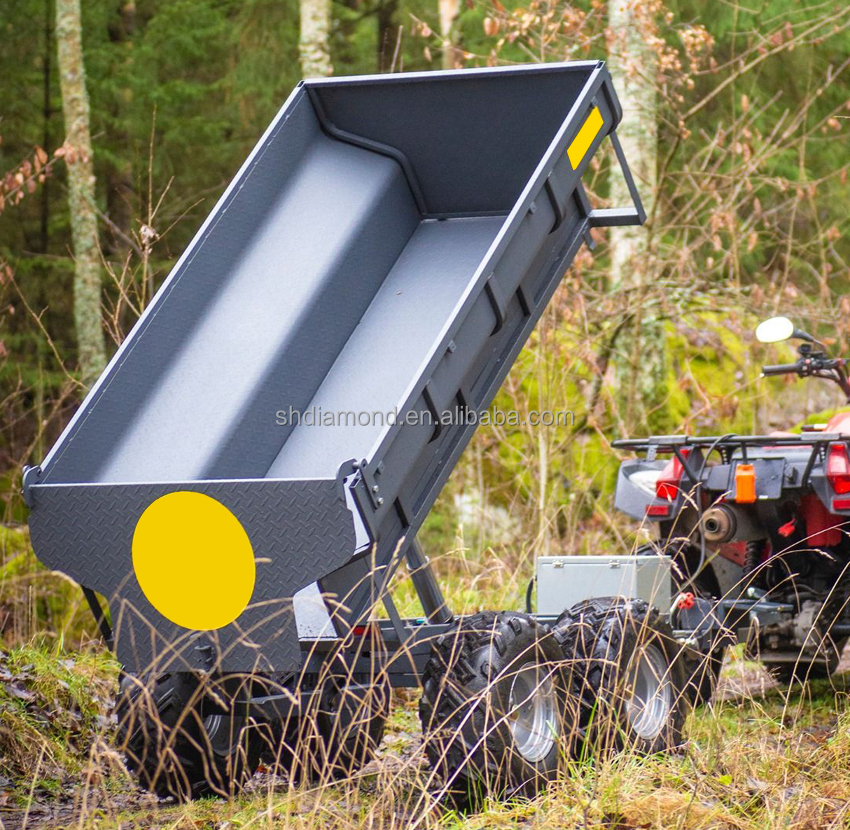 12V аккумуляторная батарея гидравлический самосвал 1500 кг quad коробка для грузового прицепа atv жгут-за коммунальные услуги грузовый трейлер тележека/2 оси boggie прицеп-S X S