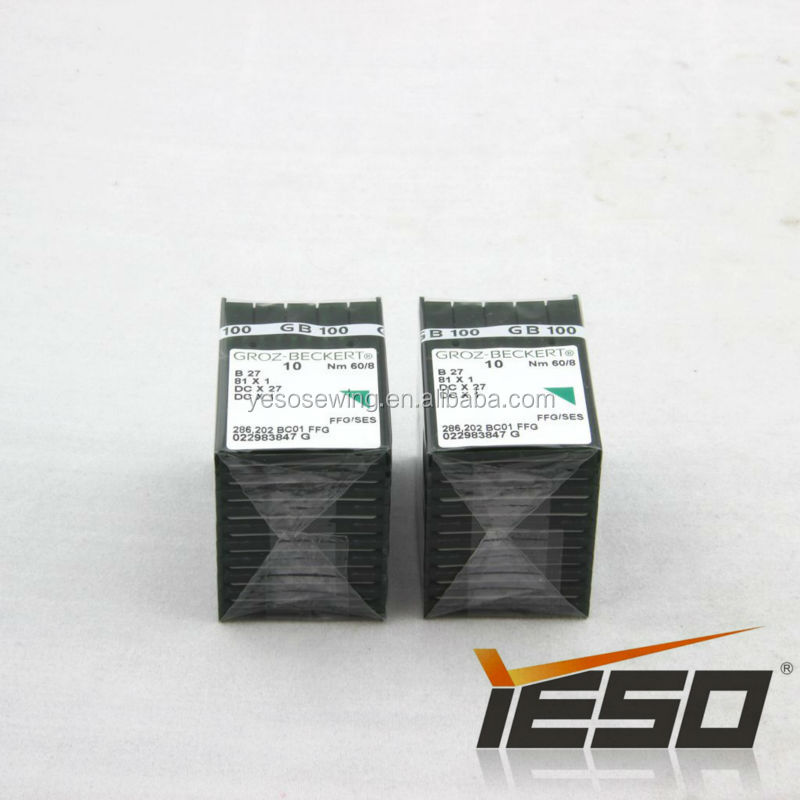 Игла B27 81X1 DCX27 DCX1 Nm 60/8 Groz-Beckert, сделано в германии