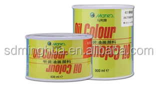 Marie's fine quality oil colour in tins 430ml and 900ml for sale