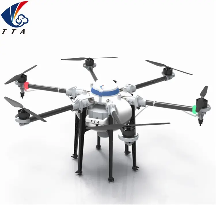 TTA 6 rotors helicopter engine aircraft agriculture farm drones for agriculture purpose