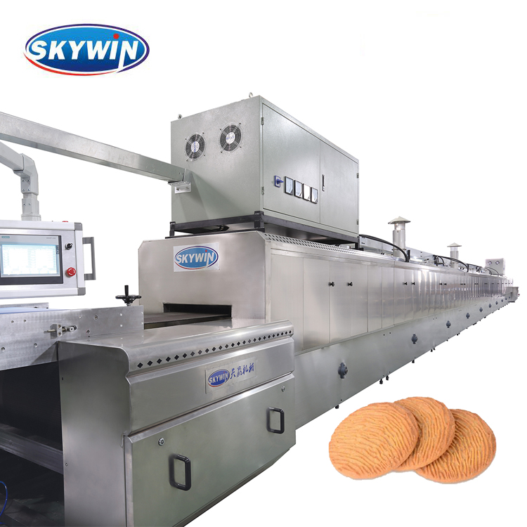Производитель Skywin, туннель для печенья, электрическая или газовая печь, производственная линия, цена