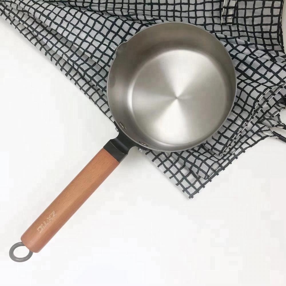 Pure titanium professional cookware titanium cooking pan titanium pan