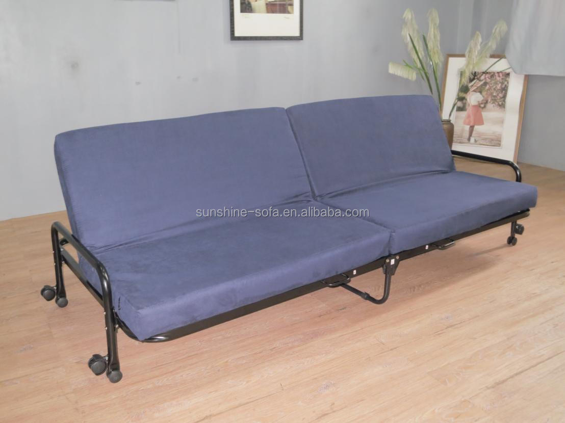 2015 New Microfibre Cover Hotel Folding Extra Bed Away Bed With Sofa