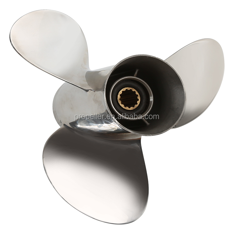 6E5-45941-00-EL 13 x 19 outboard parts for YAMAHA 50-130HP aluminum marine propeller