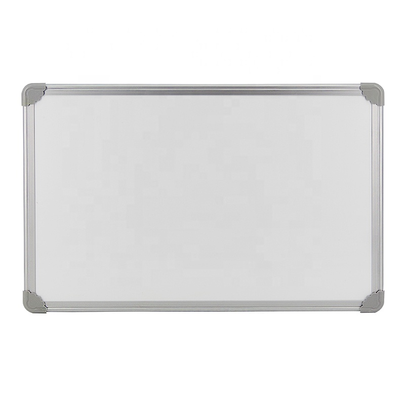 80*120cm Magnetic Double Side Dry Erase Wiping White Board In Aluminum Frame