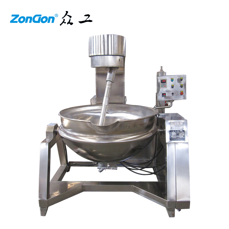 Zongon newly design electric heating agitation pot jam agitating pot