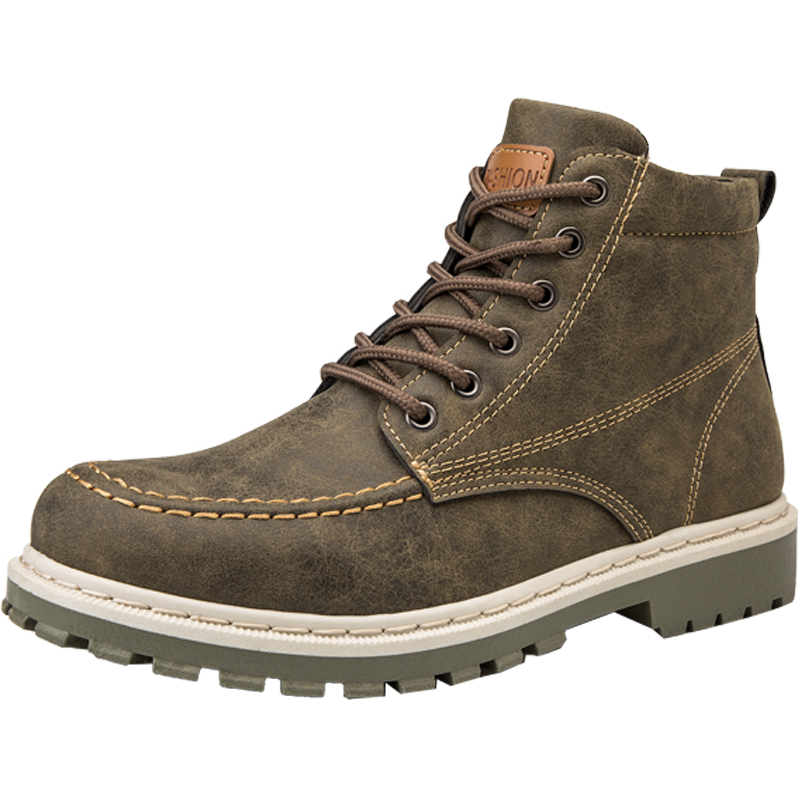 Модные мужские ботинки; Дышащие ботинки martens; Мужские ботинки на заказ; 2020