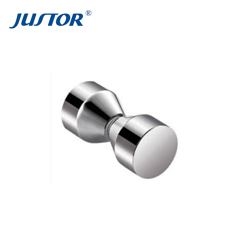 glass decorative stainless steel shower door knobs