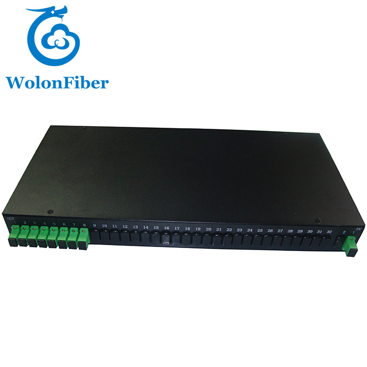 SC/APC для монтажа в стойку пассивной оптической 1x8 PLC сплиттер цена