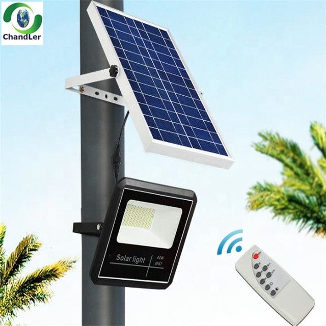 CHANDLER 40W LED Солнечный домашний свет наружный прожектор безопасности IP65 Водонепроницаемый Солнечный свет наружный сад, солнечный садовый свет