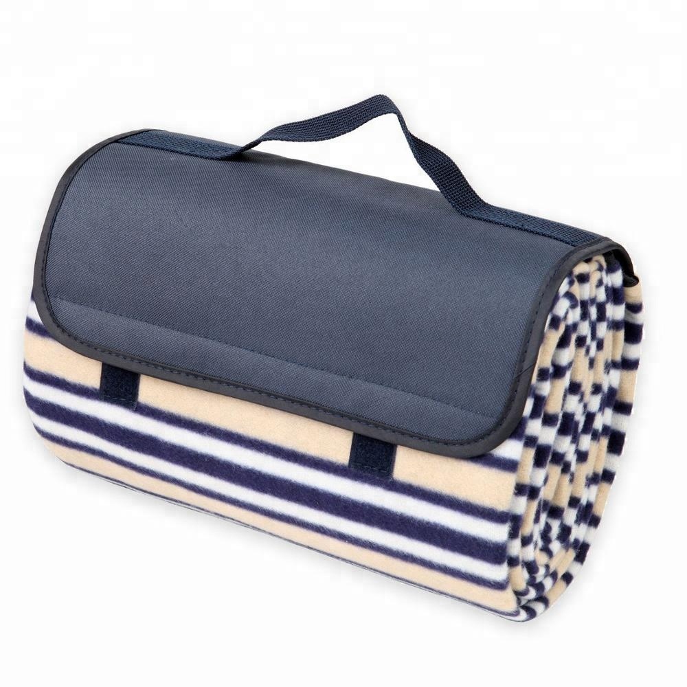 Водонепроницаемый пляжные одеяло продвижение флис blanket camping mat JLD-77031