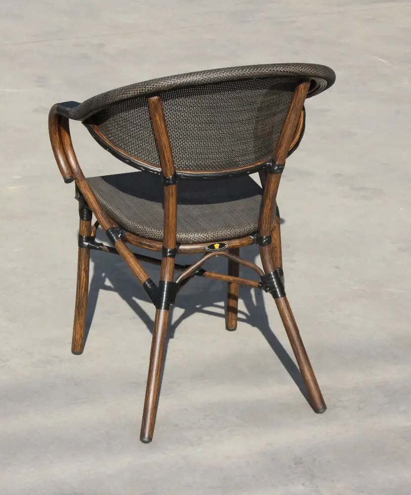 Rattan Outdoor Furniture Teak Dining Chair